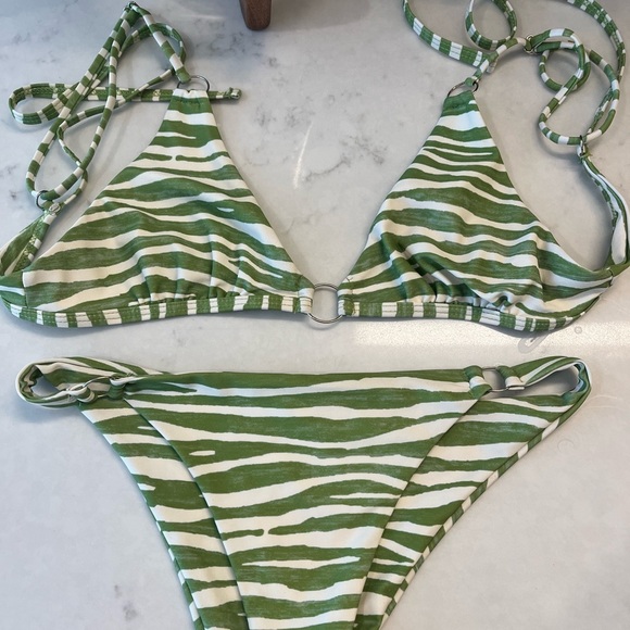 Swim Zebra Print Bikini Poshmark